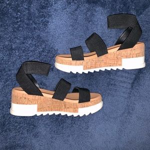 Bandi Platform Wedge Sandal